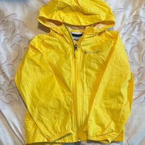 Columbia Kids Bright Yellow Raincoat